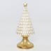 Χριστουγεννιάτικο Δεντράκι Λευκό Με Χρυσή Βάση | Eurolamp | 600-41160